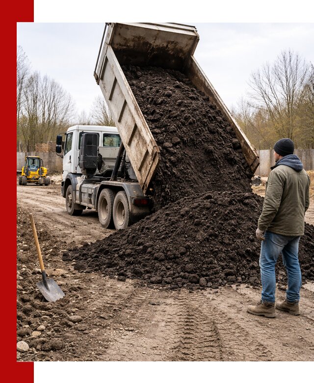 Доставка чернозема навалом в Черемхове быстро и выгодно