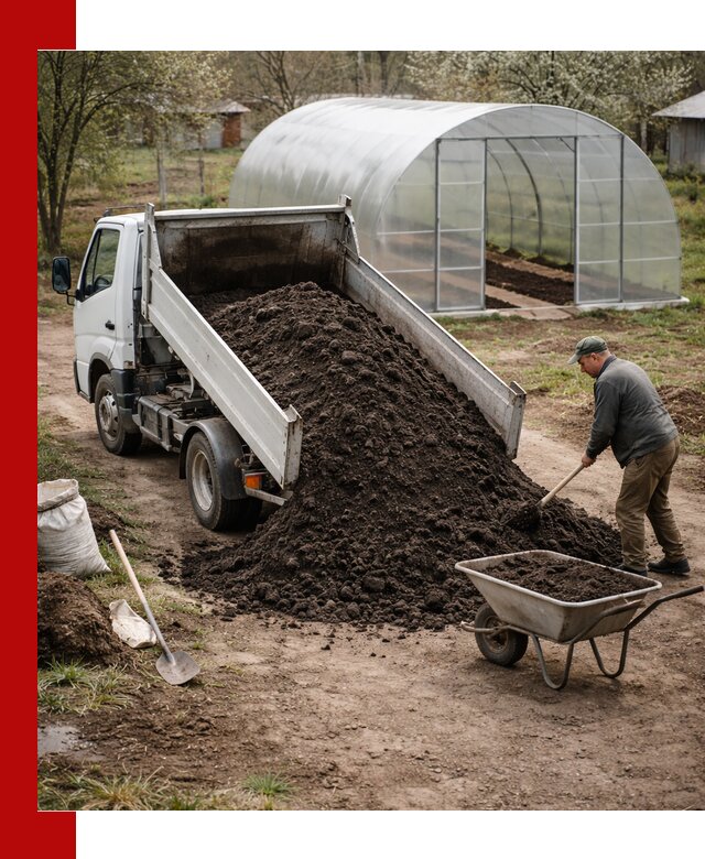Чернозем для теплицы с доставкой в Черемхове