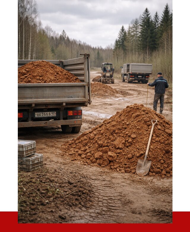 Глина и суглинки в Черемхове от 4692 р. за куб | ПРОНЕРУДЧрм