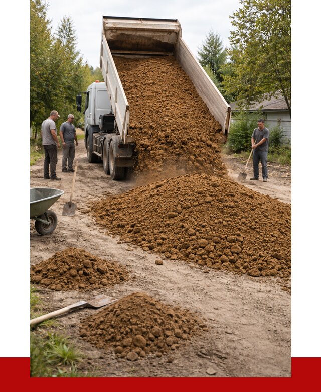 Купить суглинок с доставкой в Черемхове от 2607 р. за куб | ПРОНЕРУДЧрм