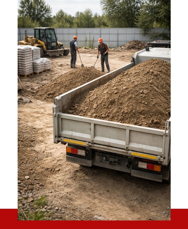 Супесь с доставкой в Черемхове от 2554 р. за куб | ПРОНЕРУДЧрм