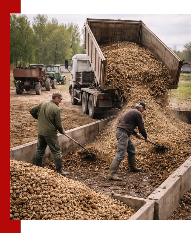 Куриный помет с доставкой в Черемхове оптом и в розницу