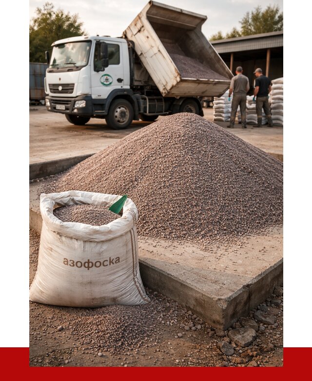 Купить азофоска в Черемхове с доставкой от 1251 р. за куб | ПРОНЕРУДЧрм