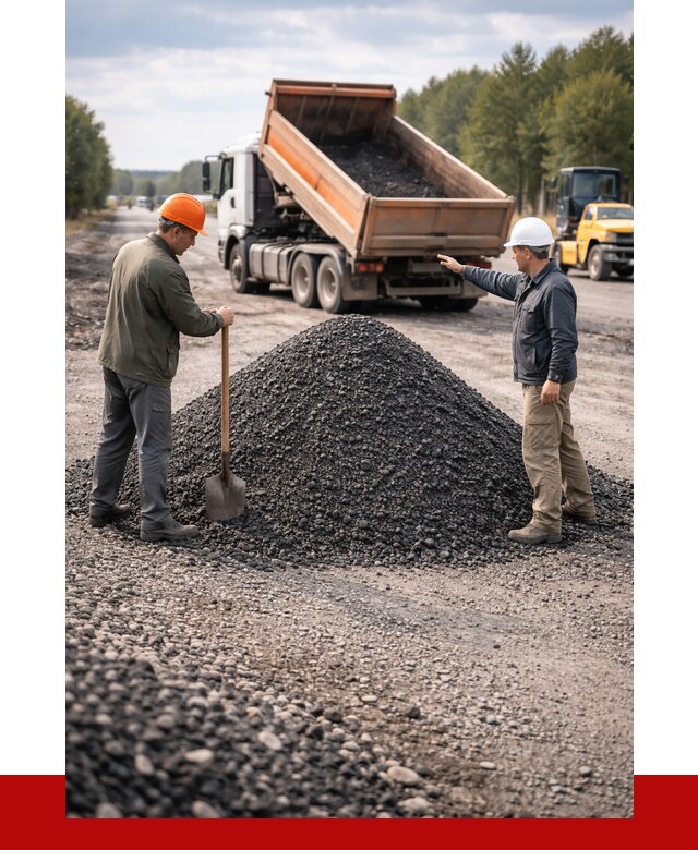 Купить асфальтовую крошку для дорог в Черемхове от 4379 р. | ПРОНЕРУДЧрм