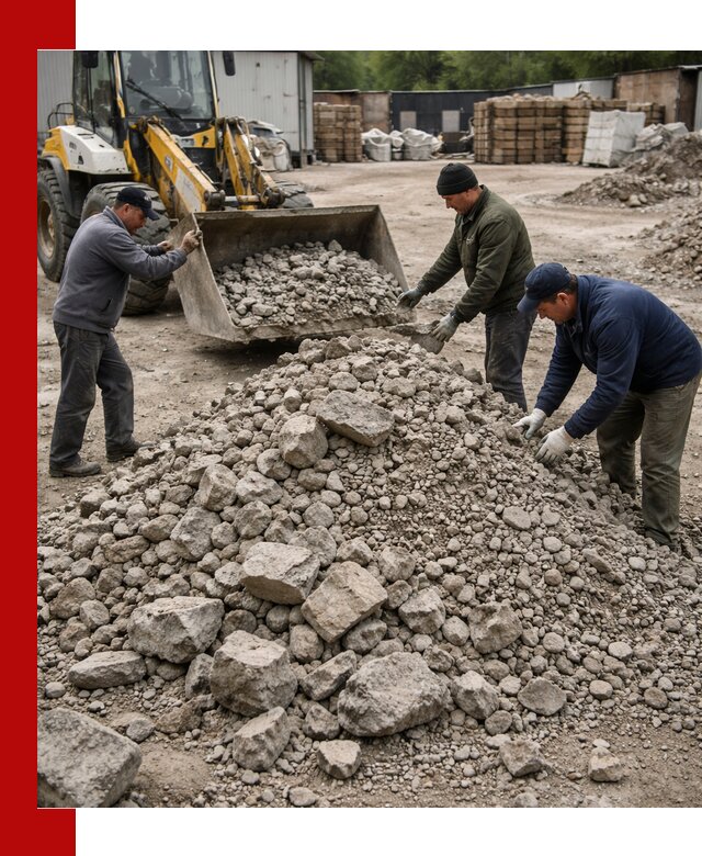 Демонтаж и вывоз бой бетона в Черемхове