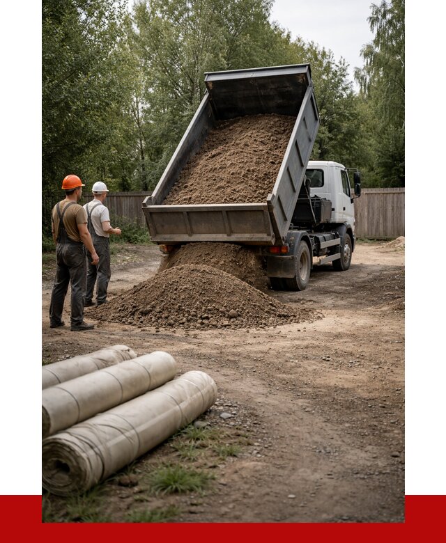 Доставка сыпучих материалов самосвалом в Черемхово от 4379 р. | ПРОНЕРУДЧрм