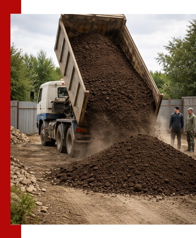 Доставка самосвалом 10 кубов в Черемхове быстро и надёжно