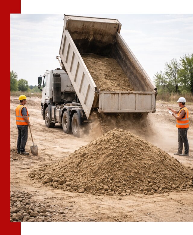 Доставка самосвалом 15 кубов в Черемхове за город и по городу