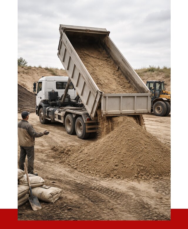 Доставка самосвалом 20 кубов в Черемхове от 7820 р. | ПРОНЕРУДЧрм