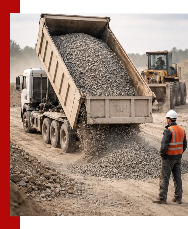 Доставка самосвалом 40 кубов цемента и сыпучих в Черемхове