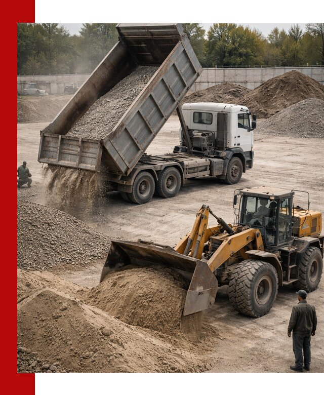 Перевозка сыпучих грузов самосвалами и бортовыми в Черемхове