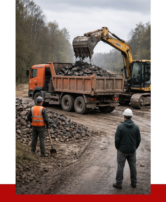 Вывоз асфальта в Черемхове от 4692 р. самосвалом ПРОНЕРУДЧрм