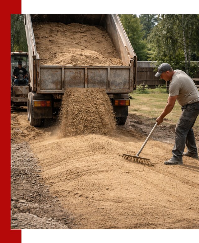 Отсыпка участка песком в Черемхове быстро и качественно