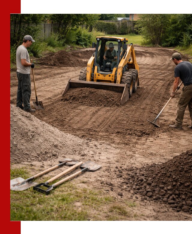 Планировка участка грунтом с вывозом и доставкой в Черемхове