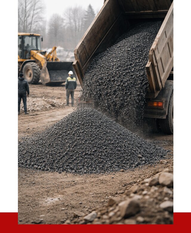 Асфальтовая крошка в Черемхове с доставкой от 1877 р. | ПРОНЕРУДЧрм